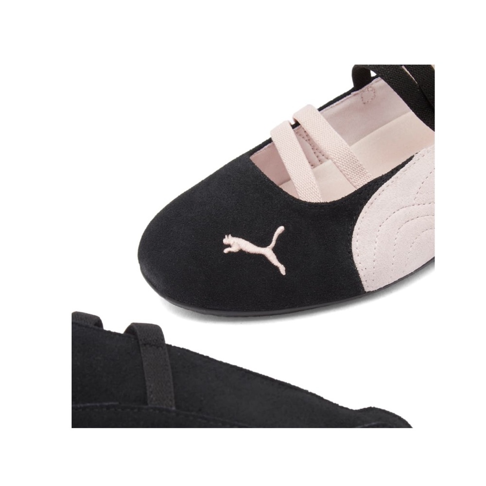 Puma Speedcat Black and Pink Ballet Flats - Picture 3 of 3